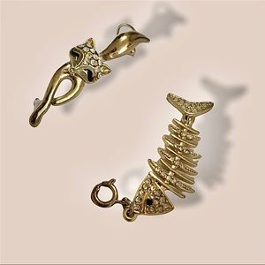 Fox and fish accessories ✨